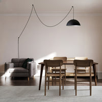 Pendelleuchte Lipeo mit Stecker Metall, Modern Hängelampe