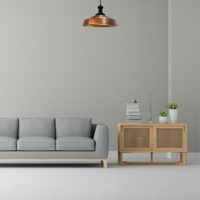 Pendelleuchte Asletl Hängelampe Industrial aus Metall Ø41 cm, Pendelleuchte Esstisch