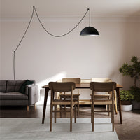 Pendelleuchte Lipeo mit Stecker Metall, Modern Hängelampe