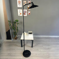 Stehlampe Falen Stehlampe aus Metall mit E27, verstellbarer Lampenschirm