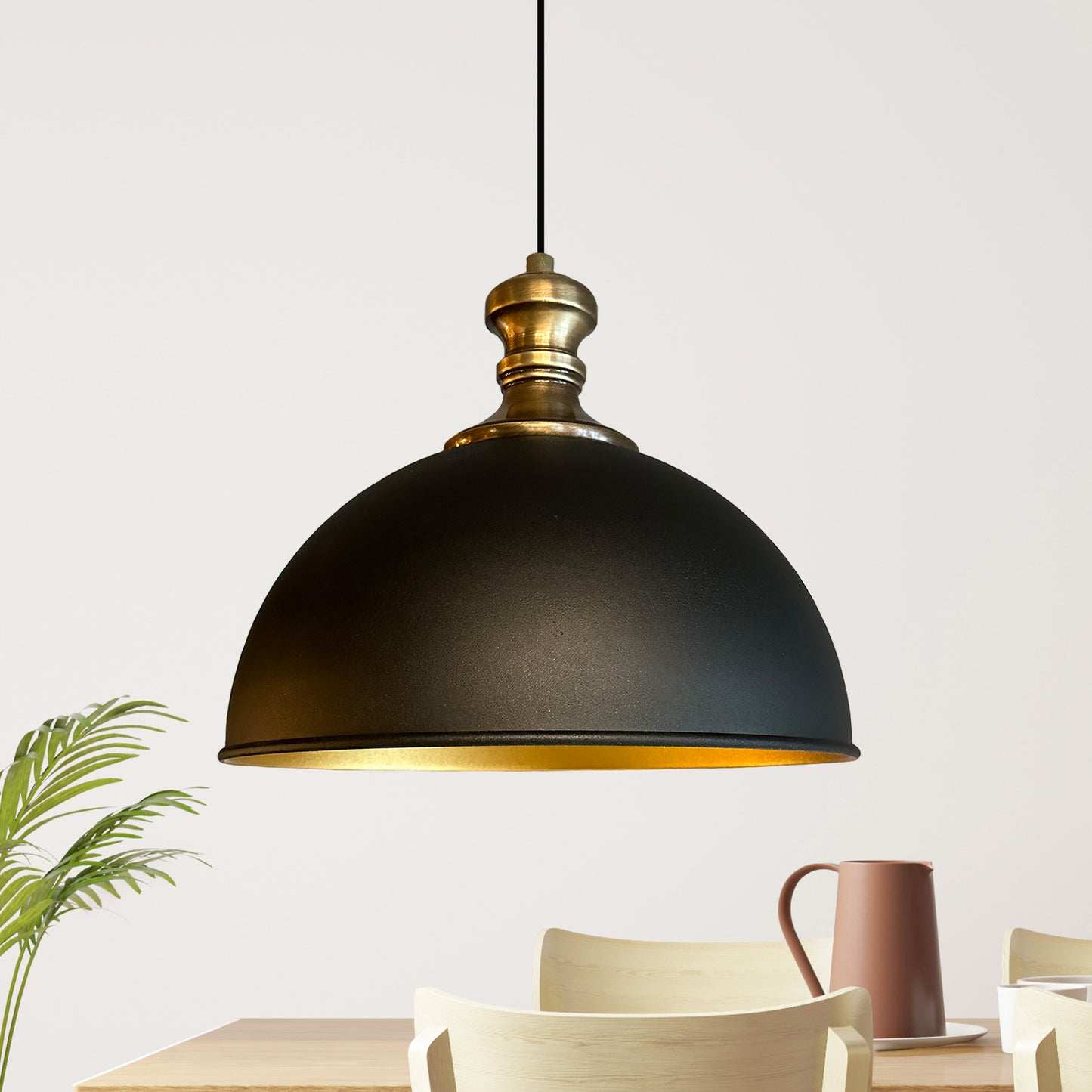 Pendelleuchte Yimpi Metall Ø30cm, Modern Hängelampe