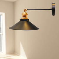 Wandleuchte Champion Wandleuchte Innen Metall, Wohnzimmer Vintage Wandlampe Innen