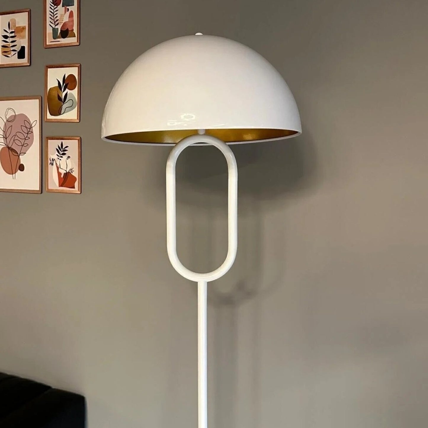 Stehlampe Eluna Schatten Ufo Kopf Moderne Dekorative Metall Stehlampe