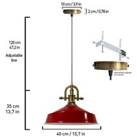 Hängelampe Industrial Pendelleuchte Esstischlampe