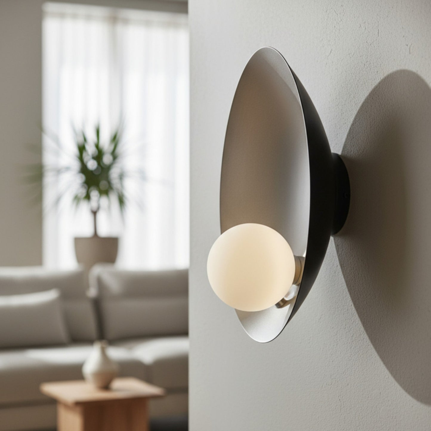 Bamyum Gorkkem Wandleuchte Innen Vintage Metall, Glas, Wandlampe