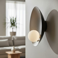 Bamyum Gorkkem Wandleuchte Innen Vintage Metall, Glas, Wandlampe