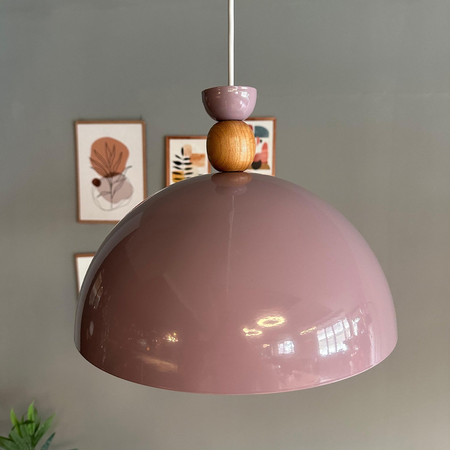 Hängelampe Industriell Lampe Vintage Holz Hängeleuchte