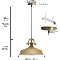 Hängelampe Industrial Pendelleuchte Esstischlampe