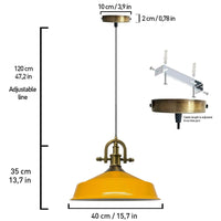 Hängelampe Industrial Pendelleuchte Esstischlampe