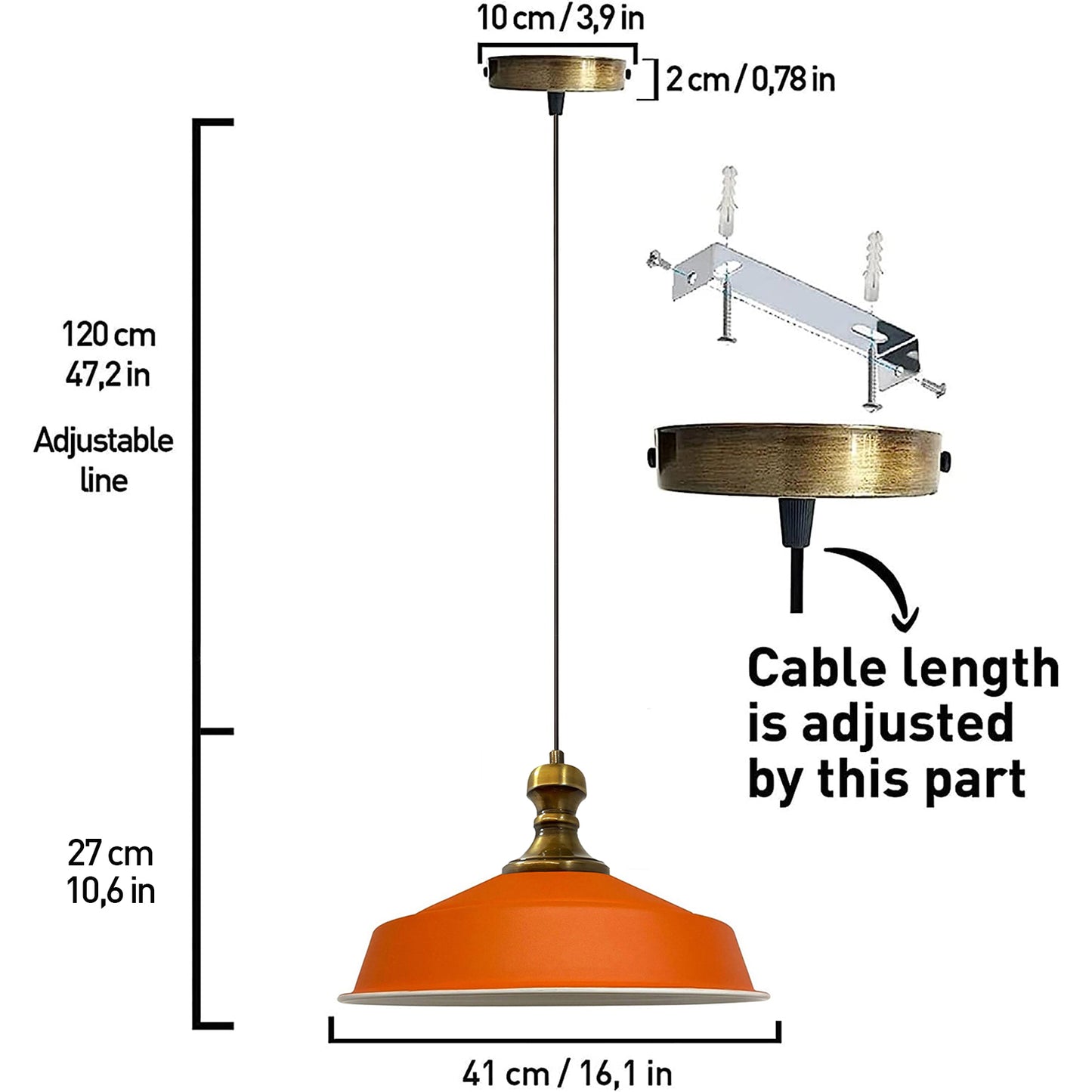 Esstisch Vintage Lampe