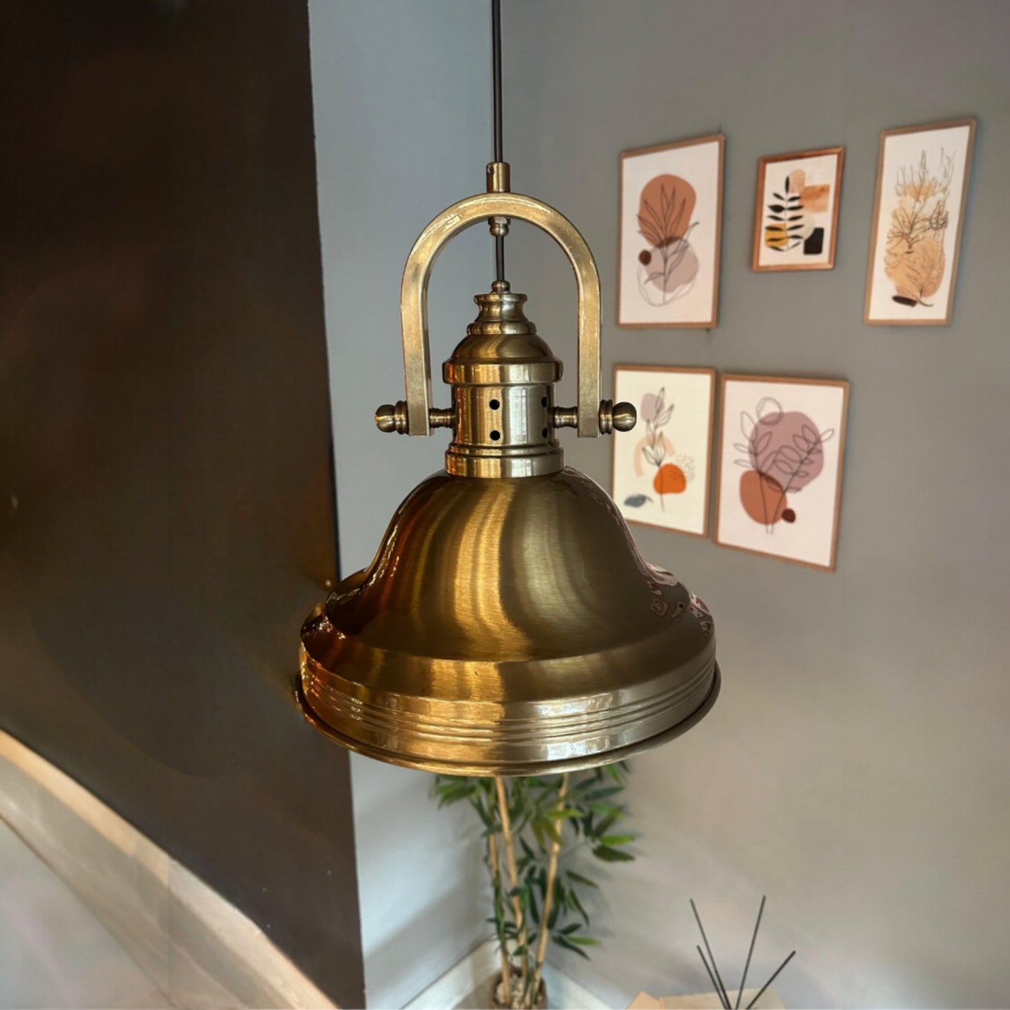 Pendelleuchte Asletl Hängelampe Industrial aus Metall Ø40 cm, Pendelleuchte Esstisch