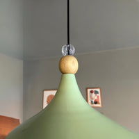 Pendelleuchte Champion Holz Metall, Modern Hängelampe
